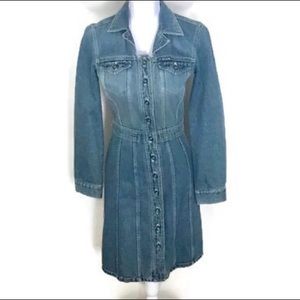 GORGEOUS Tommy Hilfiger Long Sleeve Denim Dress 2